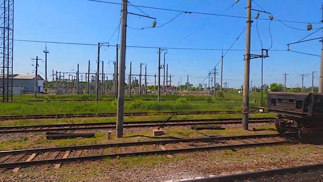 Railway. Поездка по Транссибу на пассажирском поезде/Train ride on the Trans-Siberian Railway part-