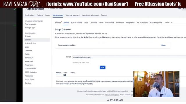 ScriptRunner for Jira - Create an issue type