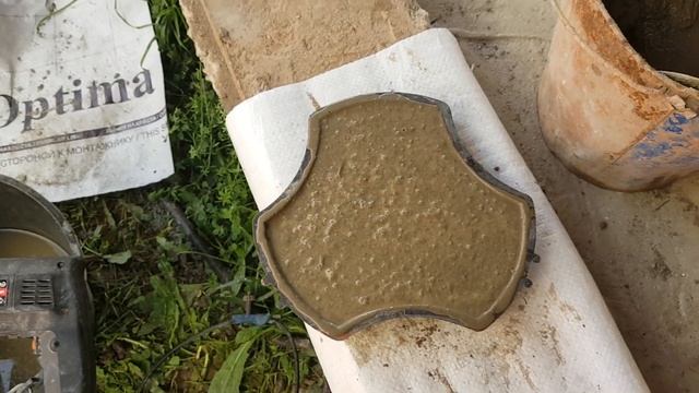 Тротуарная плитка без вибростола