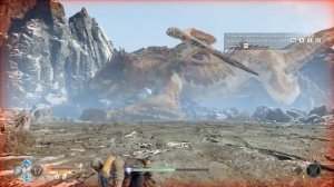 God of War - Сражение Кратоса против дракона Хреслир (На вершине горы)