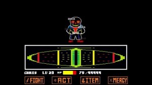 Битва с Error!Сансом (Undertale battle mode) (фан игра)