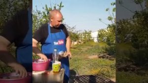 Жареный окунь