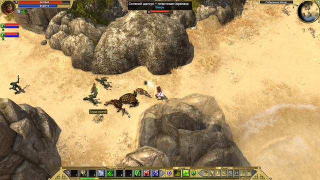 Titan Quest Anniversary Edition прохождение за друида (природа + воздух) №2 смотреть онлайн