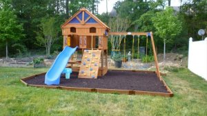 ДЕТСКАЯ ИГРОВАЯ ПЛОЩАДКА На ДАЧЕ