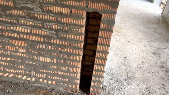 Кладка кирпича с помощью опалубки/ штробление бетона-мифы термофлюса/ монолитный дом/стены из бетон смотреть онлайн
