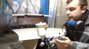 Покраска капота и багажника ВАЗ 2107 в гараже