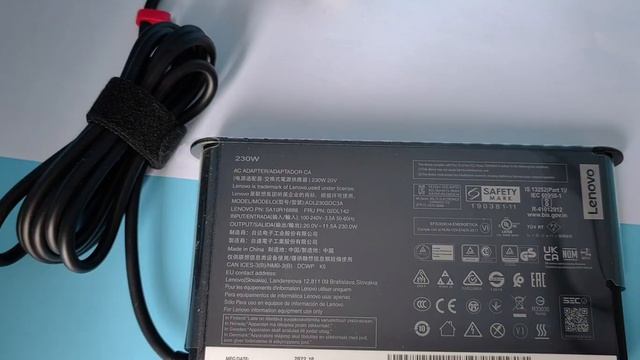 Delta Electronics DC power laptop adapter charger 230W ADS230SDC3A 20V ADP-230JB Lenovo yellow plug смотреть онлайн