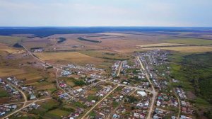 Старый Мостяк с высоты птичьего полета.