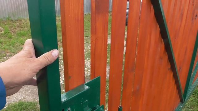 Затвор (замок) на откатные ворота