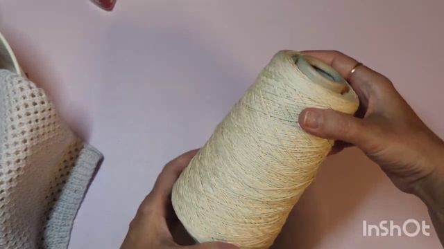 Новая пряжа. Новые процессы. Платок из пуха норки