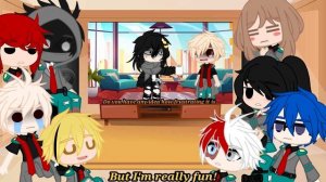 Class 1A reacts to “Mr. Aizawa & Bakugo's Conversation about Denkis ADHD” || BNHA/MHA ||Gacha Club