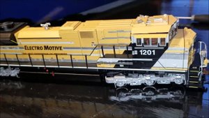 Quick View and  UnBoxing Of Athearn  Genisis EMD SD70ACe  #1201