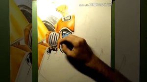 Рисуем Бамблби/ bumblebee