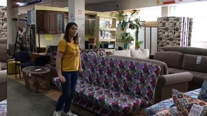 Диван с механизмом "клик-кляк"