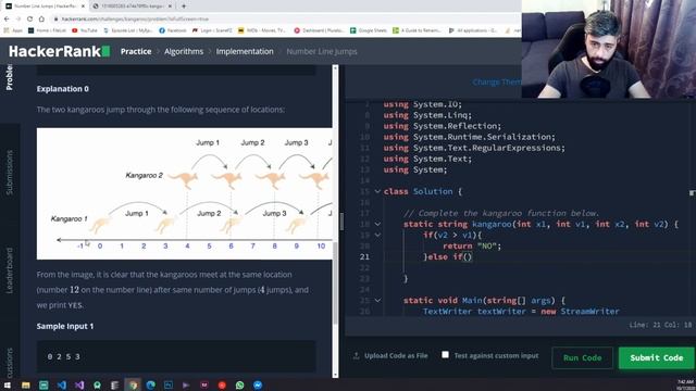 Number Line Jumps | Coding Challenges #9