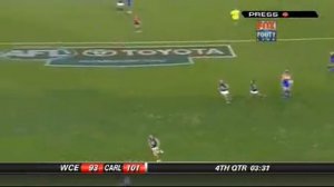 Close Finish - West Coast vs Carlton (Round 11 2006)