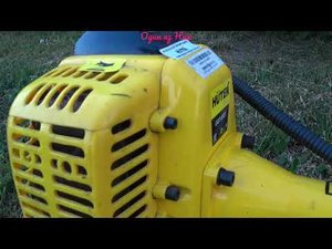 Обслуживание китайского бензотриммера Huter GGT-800 T. Катушка STIHL на китайце.