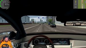 ТАКСУЮ НА МАЙБАХЕ - КУПИЛ НОВЫЙ МЕРСЕДЕС в CITY CAR DRIVING + РУЛЬ