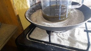 Цементация, обработка перекисью водорода