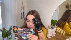 Добавила в 2 раза больше оксида - смотрите, что получилось! / Эксперимент с краской для бровей