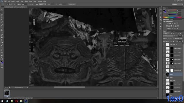 Photoshop. HD ретекстур. Нормаль.
