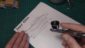 Тест аэрографа Катана от Inked. Прорисовка тонких линий.