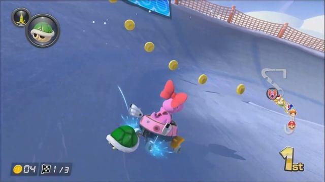 Mario Kart 8 Deluxe - Booster Course Pass Wave 4: Fruit Cup 150cc Gameplay смотреть онлайн