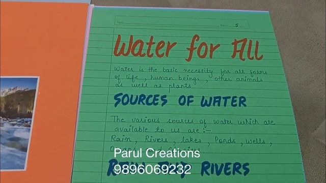 Project on Management of Natural Resources for Class 10/Science Project Class 10 CBSE