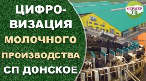 Цифровизация молочного производства СП Донское