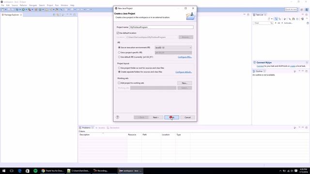Java & C++11 (gcc/g++/MinGW64) in Eclipse Neon - Install on Windows 10 + First Programs in Java/C++ смотреть онлайн