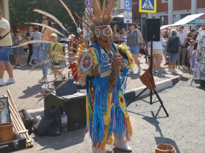 Этническая музыка Эквадора в Твери. Ethnic music of Ecuador in Tver.