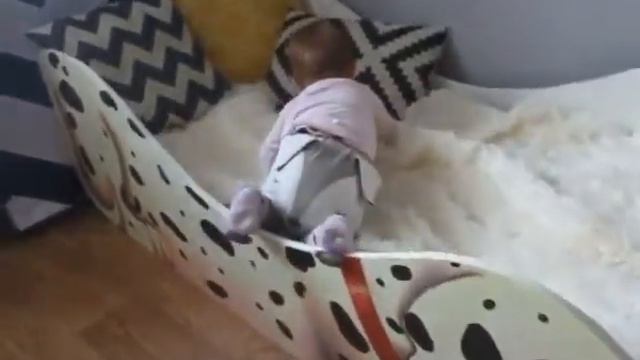 Видео от клиента Кровать-зверенок Далматинец Найк