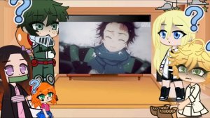 Fandoms react to each other/part 2/5/Nezuko Kamado/Demon slayer/