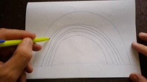 Как поэтапно нарисовать РАДУГУ для начинающих и детей? How to DRAW a RAINBOW