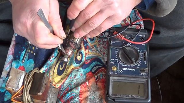 Восстанавливаем якорь электродрели Часть 1 смотреть онлайн