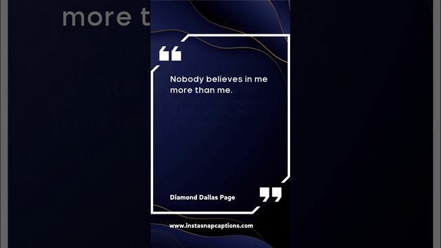 Diamond Dallas Page Quotes Captions For Instagram |  #Diamond #Dallas #Page #Quotes #Captions