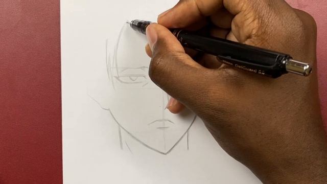 Anime drawing | how to draw Levi Ackerman step-by-step using just a pencil смотреть онлайн