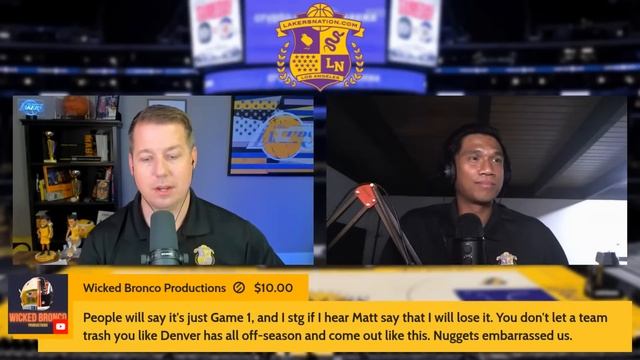 Lakers Fall To Nuggets In Season Opener смотреть онлайн