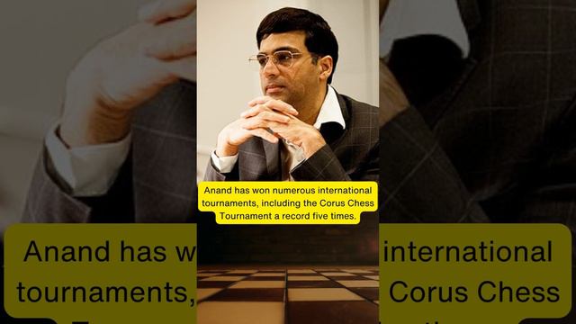 Viswanathan Anand - Know Your 15th Classical Chess Champion and 1st World Chess Champion from India