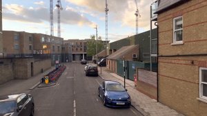 South London to Central London on a Sunset bus ride  - Bus route 44 - Tooting to Victoria Station ?