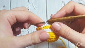 Как выполнить смену цвета нити при вязании крючком