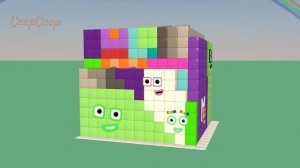 Looking for Numberblocks Cube 13x13x13 is GIANT Numberblocks 2197 Number Pattern