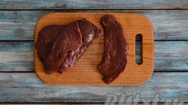 Отбивные из говяжьей печени в кляре