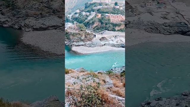 Ganga Darshan @devprayag. #alaknandariver #bhagirathiriver #devprayag #uttarakhand #heavenonearth