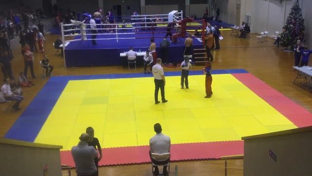 Абрамова Елизавета. Второй бой. Кикбоксинг. 11.01.2020. смотреть онлайн