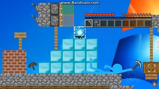 Стикмены и майнкрафт 1 часть ВИДЕО НЕ МОЁ! смотреть онлайн