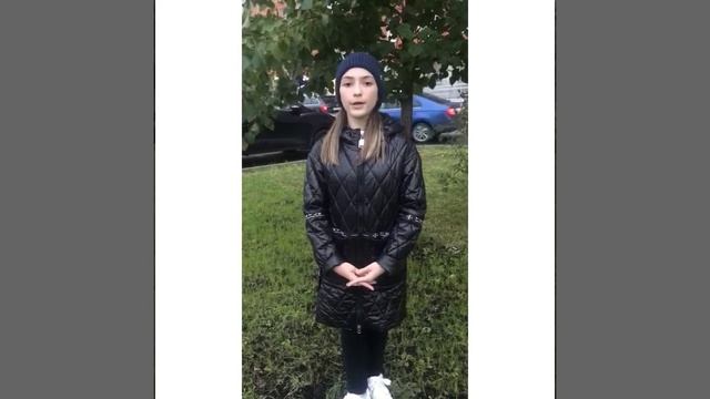 Прочтение стихотворения Сергея Есенина "Белая береза" ученицей Школы №1542 ШК№4 Трегубович Варварой смотреть онлайн