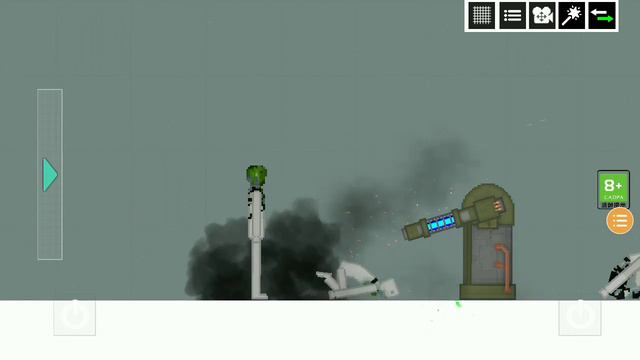 Я СДЕЛАЛ ВСЕ(почти) Турели из пипла(китайского) в мелоне #melonplayground #melon #постройки смотреть онлайн