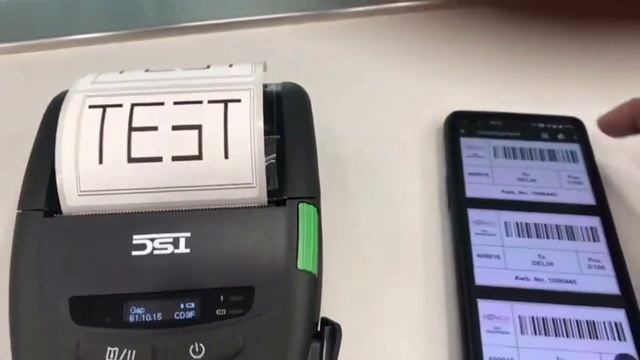 TSC Alpha 30R Portable Bluetooth Receipts & Labels Printer