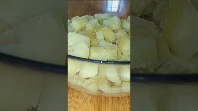 Вкусный салат из картофеля и селедки .Без Майонеза